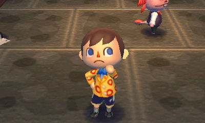 Me wearing Dr. Shrunk's jacket, which was my reward for completing my joke book.