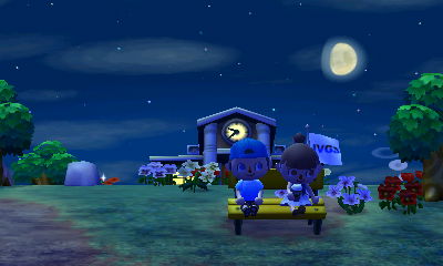 Wendy drinks coffee as we try out my new yellow bench PWP.