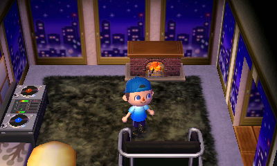 My sleek furniture room just getting started.