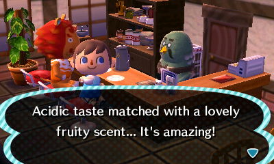 Acidic taste matched with a lovely fruity scent... It's amazing!