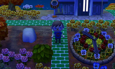 My newly expanded path to the CAT machine.