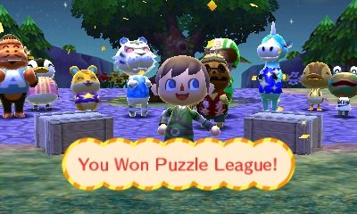 You Won Puzzle League!
