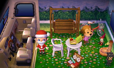 Maddie's picnic themed RV.