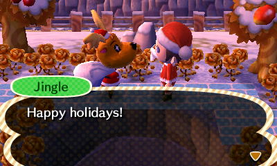 Jingle: Happy holidays!