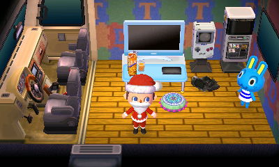 Gaming items (including a giant Game Boy) in Hopkins' RV.