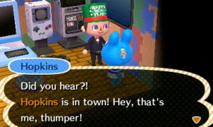 Hopkins the Inflatable Bunny - Jeff's New Leaf Blog