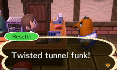 Resetti: Twisted tunnel funk!