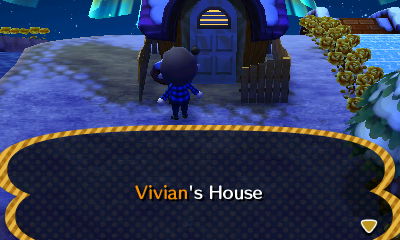 Sign on house: Vivian's House