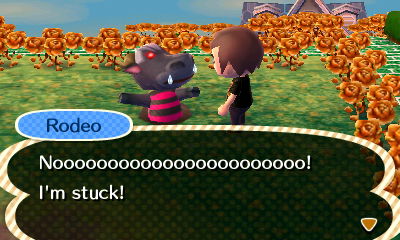 Rodeo: Nooooooooooooooooooooooo! I'm stuck!