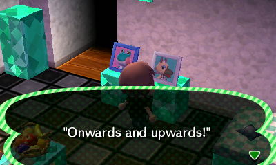 Quote on Vivian's pic: Onwards and upwards!