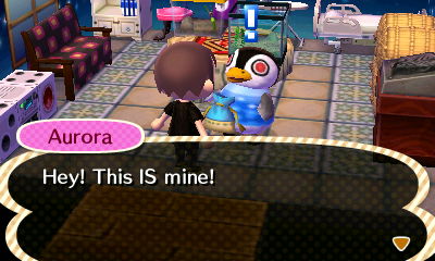 Aurora: Hey! This IS mine!