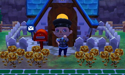 My Booker character and his full mailbox.
