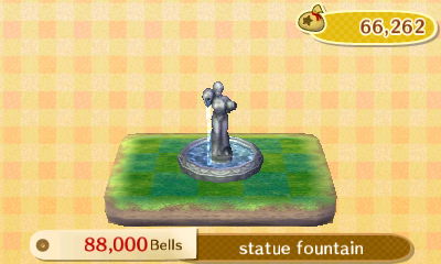 The statue fountain PWP: 88,000 bells.