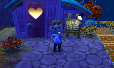 Jeff, wearing an A shirt, in Animal Crossing: New Leaf.