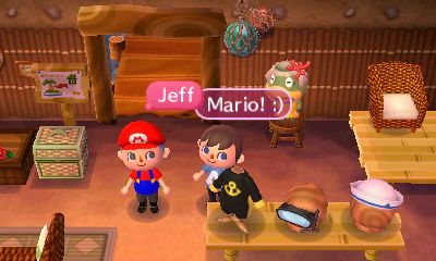 I met Mario on a Club Tortimer island.