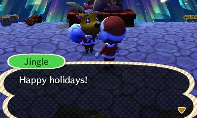 Jingle: Happy holidays!
