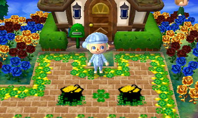 Visiting the dream town of Shamrock.