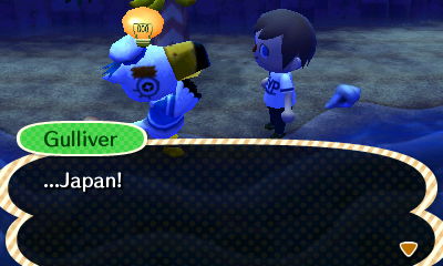 Gulliver: ...Japan!