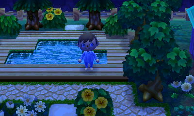 Some water in the dream town of Agima.