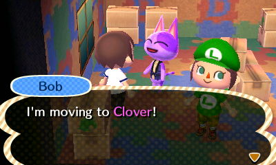 Bob: I'm moving to Clover!