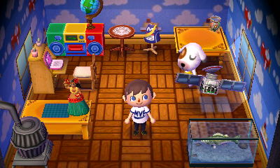 Bones' crowded house.