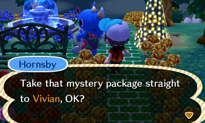 Hornsby: Take that mystery package straight to Vivian, OK?