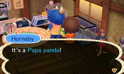 Hornsby: It's a Papa panda!