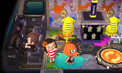 Jeff and Merka hang out in Inkwell's RV.