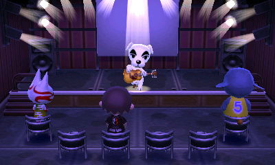 K.K. Slider performs at Club LOL. Kabuki, Jeff, and Dizzy are in attendance.