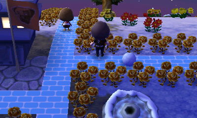 Jeff sees Molly walking from behind, while near town hall.