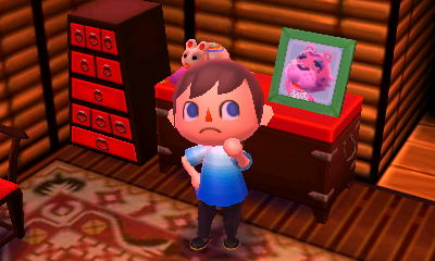 Claudia's pic in Animal Crossing: New Leaf.