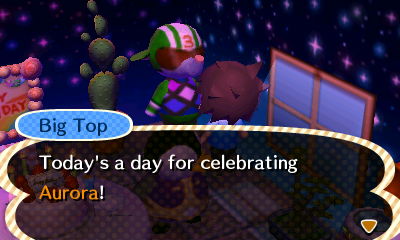 Big Top: Today's a day for celebrating Aurora!