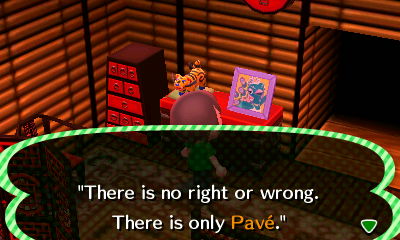 Quote on Pave's pic: There is no right or wrong. There is only Pave.
