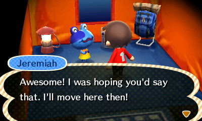 Jeremiah: Awesome! I was hoping you'd say that. I'll move here then!