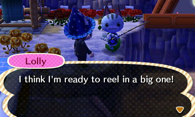 Lolly: I think I'm ready to reel in a big one!