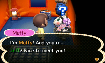 Muffy: I'm Muffy! And you're... Jeff? Nice to meet you!