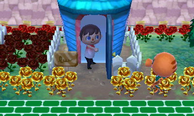 Jeff walks into Lolly's house as Inkwell looks on.