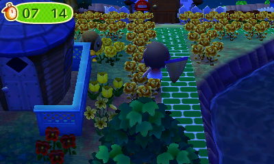 Molly hides behind Jeremiah's house.