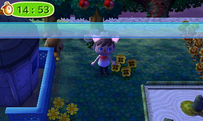 I spotted Molly seconds after the game began.