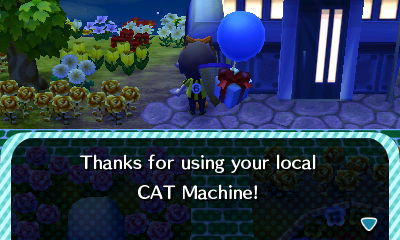 Thanks for using your local CAT machine!