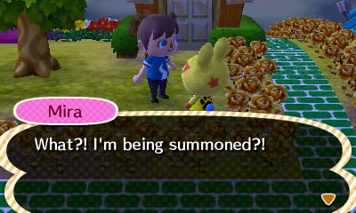 Mira: What?! I'm being summoned?!