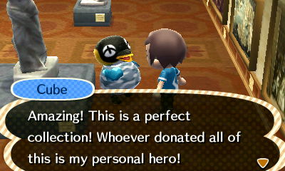 Cube: Amazing! This is a perfect collection! Whoever donated all of this is my personal hero!