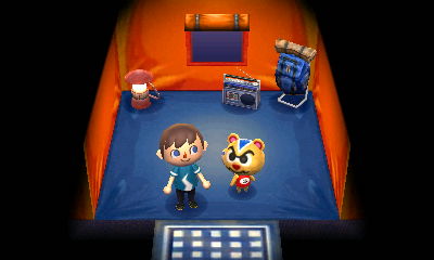 Ricky camps at the New Leaf campsite.