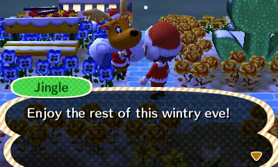 Jingle: Enjoy the rest of this wintry eve!