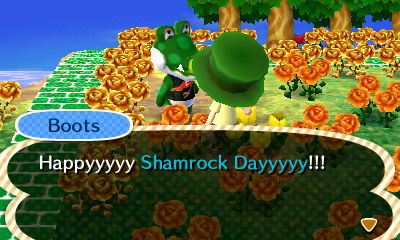 Boots: Happyyyyy Shamrock Dayyyyy!!!