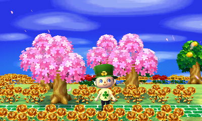 The pretty cherry blossom petals and pink trees in early April.