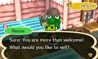Reese: Sure! You are more than welcome! What would you like to sell?