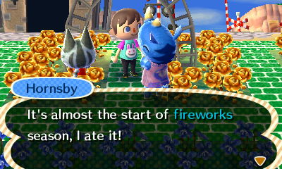 Hornsby: It's almost the start of fireworks season, I ate it!