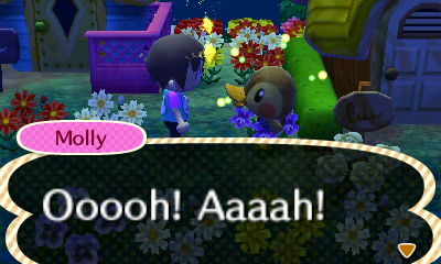 Molly: Ooooh! Aaaah!