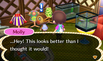 Molly: ...Hey! This looks better than I thought it would!
